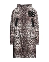 Dolce & Gabbana Man Overcoat & Trench Coat Dark Brown Size 40 Polyester, Viscose In Brown