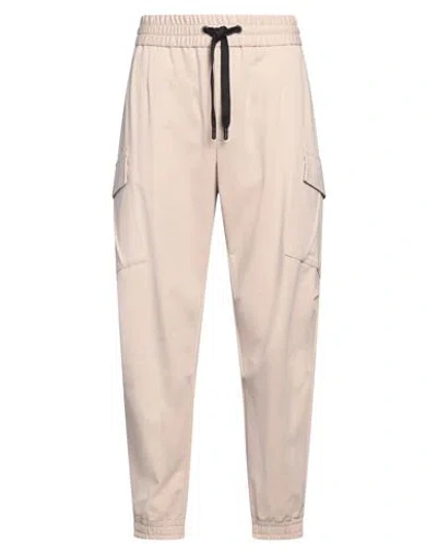 Dolce & Gabbana Man Pants Beige Size 34 Cotton, Polyamide, Elastane