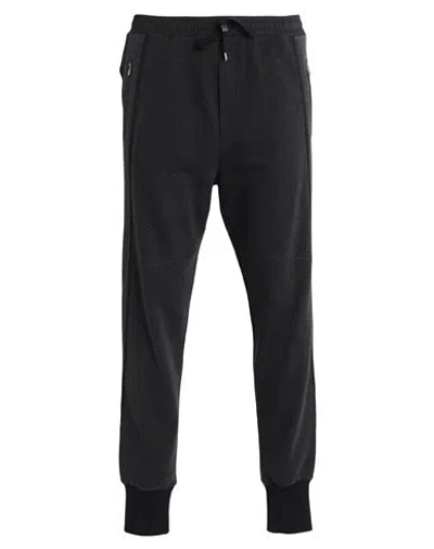 Dolce & Gabbana Man Pants Black Size 32 Cotton, Silk