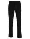 Dolce & Gabbana Man Pants Black Size 32 Cotton, Elastane, Silk, Polyester In Black