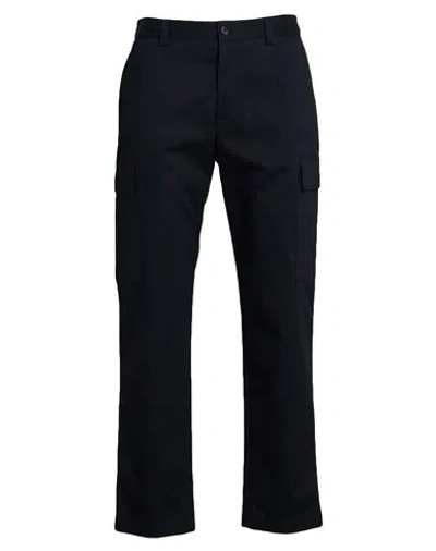 DOLCE & GABBANA DOLCE & GABBANA MAN PANTS BLACK SIZE 34 COTTON, ELASTANE