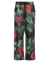 Dolce & Gabbana Man Pants Black Size 34 Polyester In Black