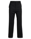 Dolce & Gabbana Man Pants Black Size 34 Virgin Wool, Elastane In Black