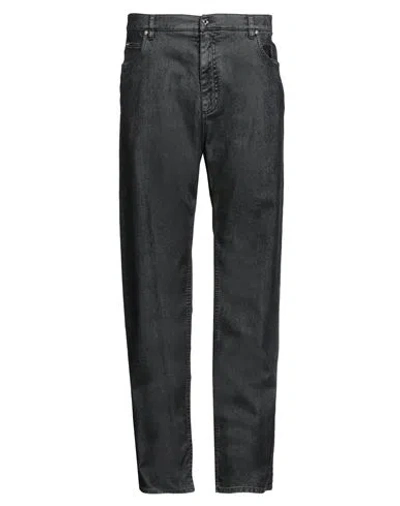 Dolce & Gabbana Man Pants Black Size 36 Cotton, Elastomultiester, Elastane