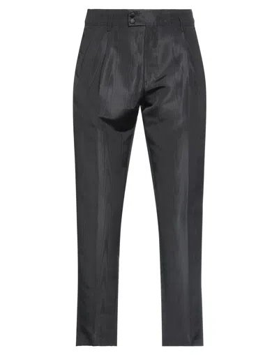 Dolce & Gabbana Man Pants Black Size 38 Silk