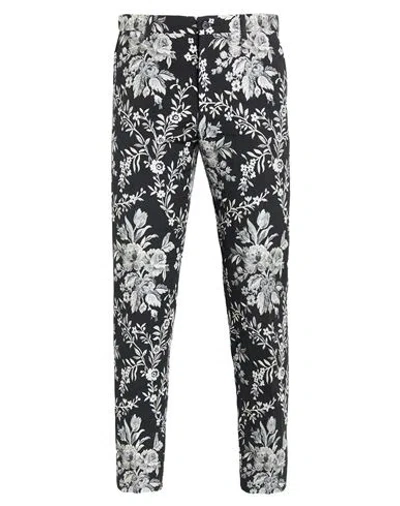 Dolce & Gabbana Man Pants Black Size 38 Viscose, Polyester, Cotton