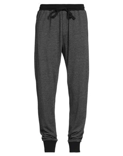 Dolce & Gabbana Man Pants Black Size 42 Polyester, Viscose, Wool, Acrylic, Polyurethane