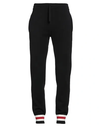 Dolce & Gabbana Man Pants Black Size 42 Virgin Wool, Polyamide, Elastane, Polyester