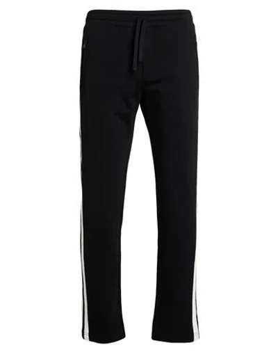 Dolce & Gabbana Man Pants Black Size 44 Cotton, Calfskin, Zamak