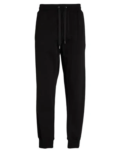 Dolce & Gabbana Man Pants Black Size 44 Cotton, Polyamide, Elastane