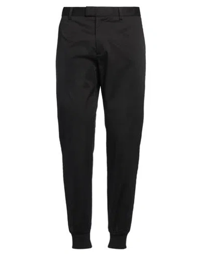 Dolce & Gabbana Man Pants Black Size 44 Cotton, Silk, Elastane, Polyester