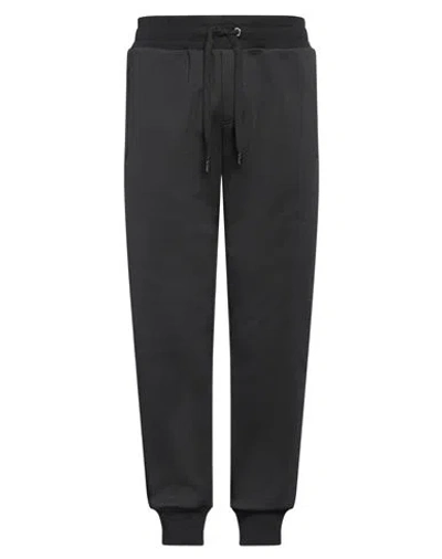 DOLCE & GABBANA DOLCE & GABBANA MAN PANTS BLACK SIZE 44 POLYESTER, COTTON, POLYAMIDE, ELASTANE