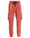 Dolce & Gabbana Man Pants Coral Size 40 Cotton, Elastane In Orange