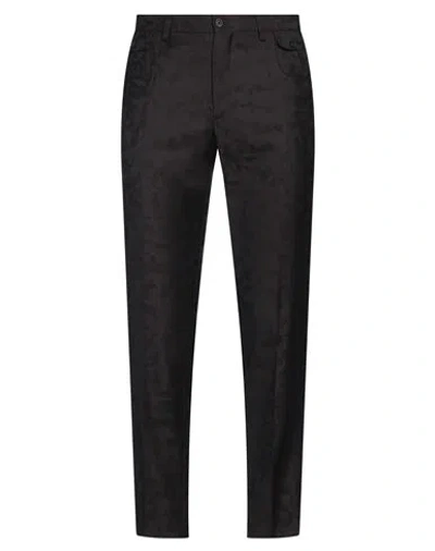 Dolce & Gabbana Man Pants Dark Brown Size 38 Virgin Wool