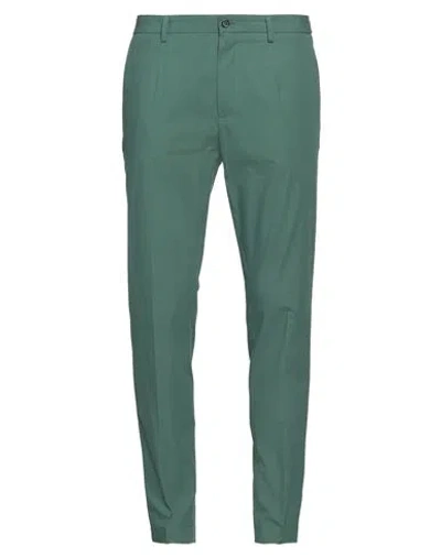 Dolce & Gabbana Man Pants Green Size 38 Cotton
