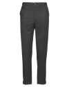 Dolce & Gabbana Dark Grey Wool Blend Pant In Gray