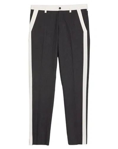 Dolce & Gabbana Man Pants Lead Size 38 Cotton In Grey