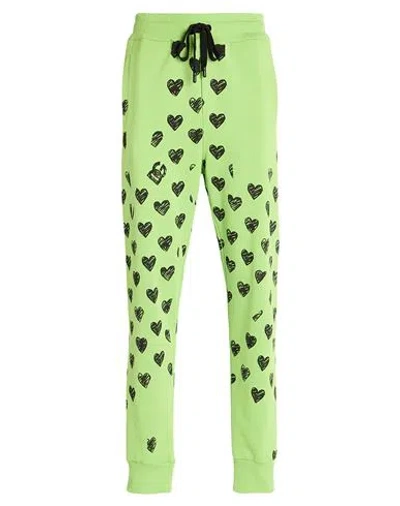 Dolce & Gabbana Man Pants Light Green Size 36 Cotton