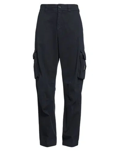 Dolce & Gabbana Man Pants Midnight Blue Size 36 Cotton