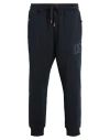 Dolce & Gabbana Man Pants Midnight Blue Size 36 Cotton, Elastane, Viscose In Black