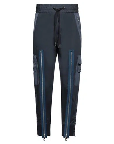 Dolce & Gabbana Man Pants Midnight Blue Size 38 Cotton, Polyamide, Elastane