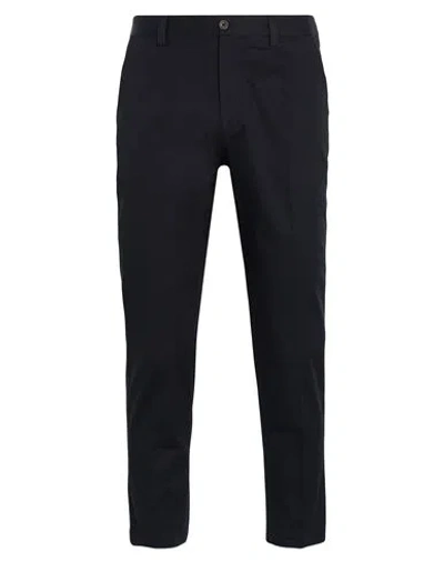 Dolce & Gabbana Man Pants Midnight Blue Size 42 Cotton, Elastane In Black