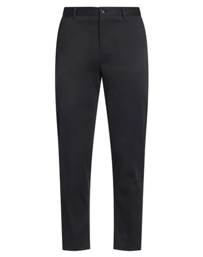 Dolce & Gabbana Man Pants Navy Size 38 Cotton, Elastane
