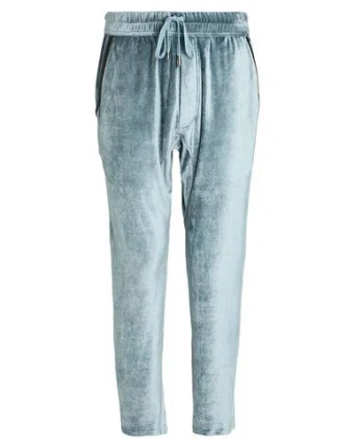 Dolce & Gabbana Man Pants Sky Blue Size 28 Viscose, Polyester