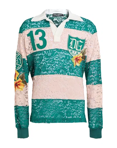 Dolce & Gabbana Shirts In Green