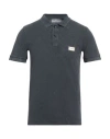Dolce & Gabbana Man Polo Shirt Midnight Blue Size 34 Cotton, Viscose