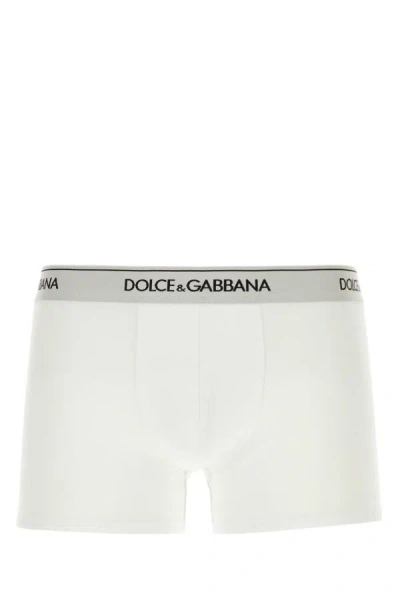 Dolce & Gabbana Man Regular Boxer 2-pack In Multicolor