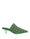 Dolce & Gabbana Man Sandals Red Size 7 Rubber In Green