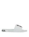 Dolce & Gabbana Man Sandals White Size 6 Rubber In White
