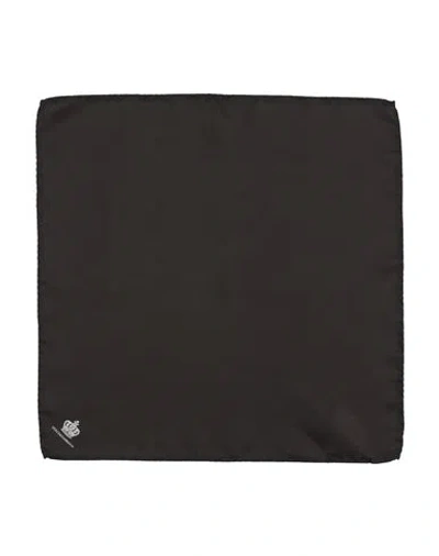 Dolce & Gabbana Man Scarf Dark Brown Size - Silk