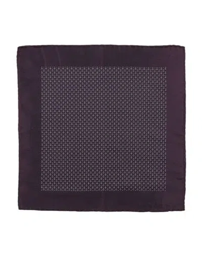 Dolce & Gabbana Man Scarf Deep Purple Size - Silk