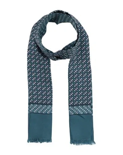 Dolce & Gabbana Man Scarf Slate Blue Size - Silk