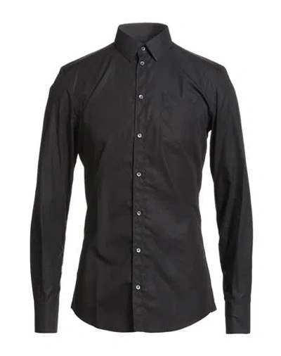 Dolce & Gabbana Man Shirt Black Size 15 ¾ Cotton