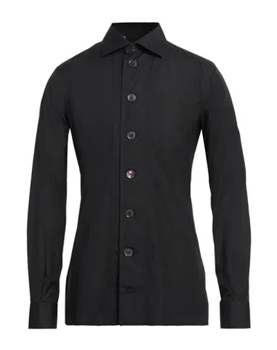 Dolce & Gabbana Man Shirt Black Size 15 ¾ Cotton