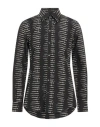 Dolce & Gabbana Man Shirt Black Size 16 Cotton In Black