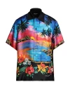 Dolce & Gabbana Print Cotton Shirt In Red