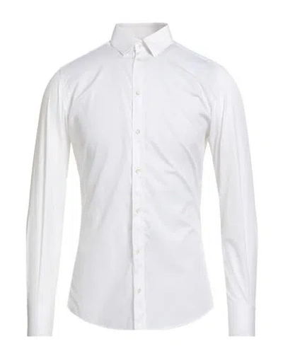 Dolce & Gabbana Man Shirt White Size 16 ½ Cotton