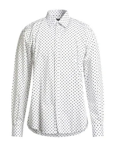 Dolce & Gabbana Man Shirt White Size 16 ½ Cotton