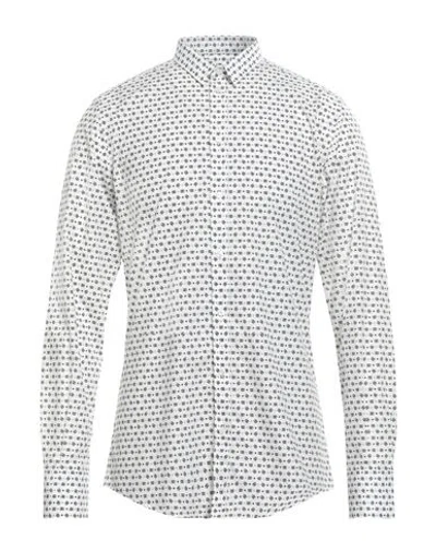 Dolce & Gabbana Shirt Man Shirt White Size 16 Cotton