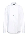 DOLCE & GABBANA DOLCE & GABBANA MAN SHIRT WHITE SIZE 17 ½ COTTON