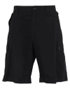Dolce & Gabbana Cotton Shorts With Cargo Pockets In Black