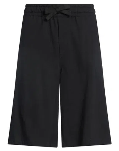 Dolce & Gabbana Man Shorts & Bermuda Shorts Black Size 36 Cotton In Black