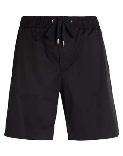Dolce & Gabbana Man Shorts & Bermuda Shorts Black Size 40 Cotton, Elastane