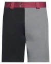 Dolce & Gabbana Man Shorts & Bermuda Shorts Black Size 38 Cotton, Elastane In Black