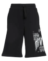Dolce & Gabbana Man Shorts & Bermuda Shorts Black Size M Cotton