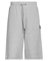 Dolce & Gabbana Man Shorts & Bermuda Shorts Light Grey Size 32 Cotton, Polyamide, Elastane, Polyeste In Grey